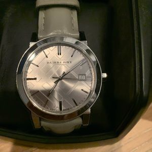 Burberry large face watch